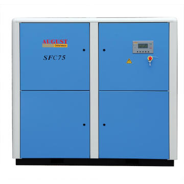 75kw/100HP August Stationary Air Cooled Screw Compressor